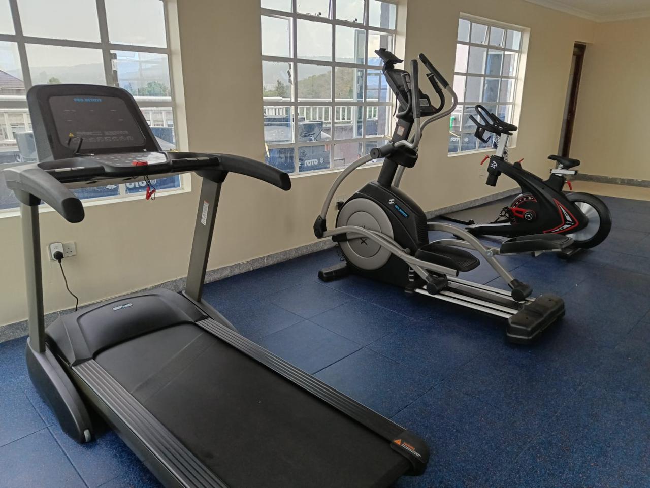 1 br ,Naka ,Nakuru with Lake views at the roof top and gym (Fancy Getaway) 7