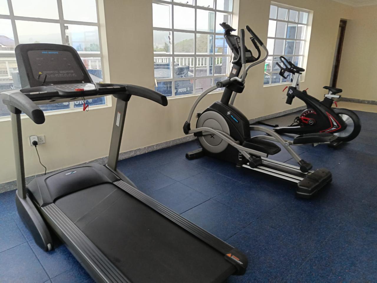 1 br ,Naka ,Nakuru with Lake views at the roof top and gym (Fancy Getaway) 8