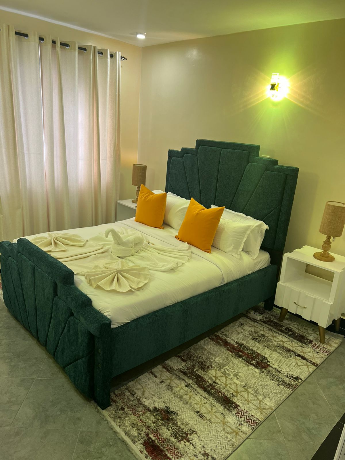 1 br ,Naka ,Nakuru with Lake views at the roof top and gym (Fancy Getaway) 19