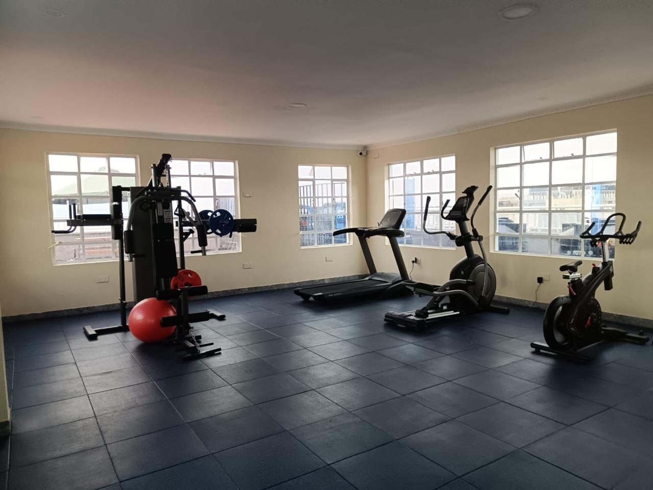 1 br ,Naka ,Nakuru with Lake views at the roof top and gym (Fancy Getaway) 5